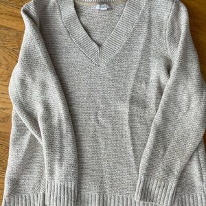 J. Jill Cream Knit Sweater